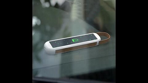 Portable Solar Energy Emergency Car Flashlight, with Magnetic Design, 3 Modes, for Camping, Car