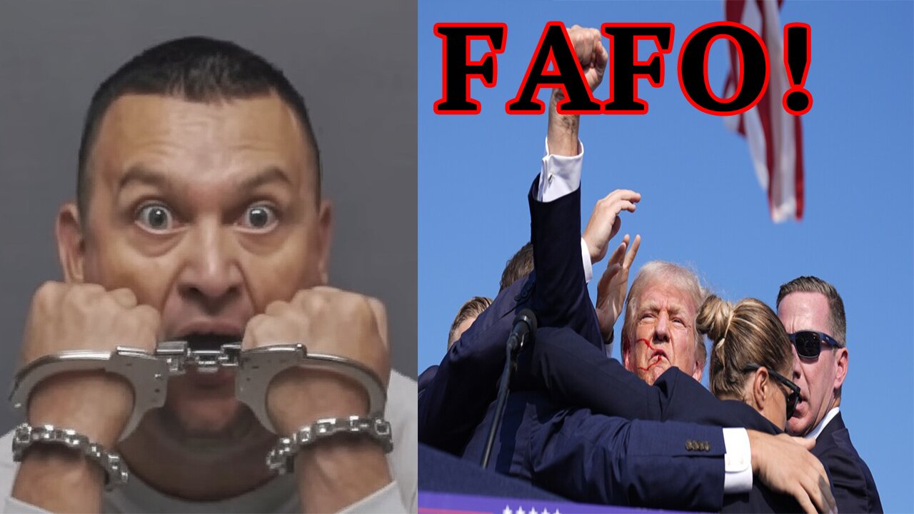 He FOUND OUT when his Trump ASSASSINATION PLOT BACKFIRED! FAFO!