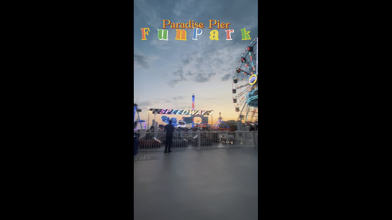 Paradise Pier Fun Park 🎡