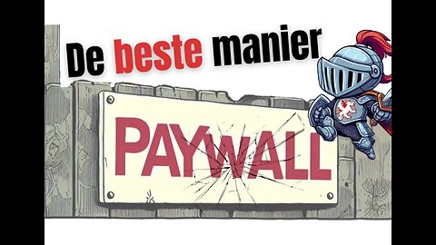 Archive Today — Breek den Betaalmuur — paywall bypass
