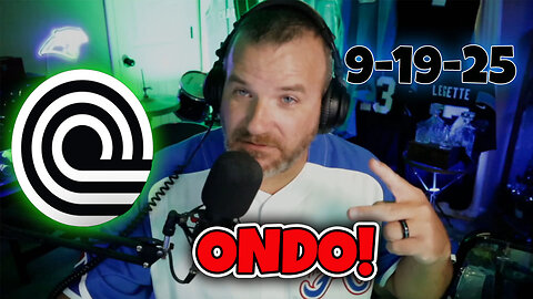 ONDO clip from my live stream! 9-19-25!