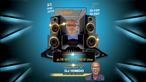 The weekend warm up 8.23.25. LIVE STREAM AFTER PARTY