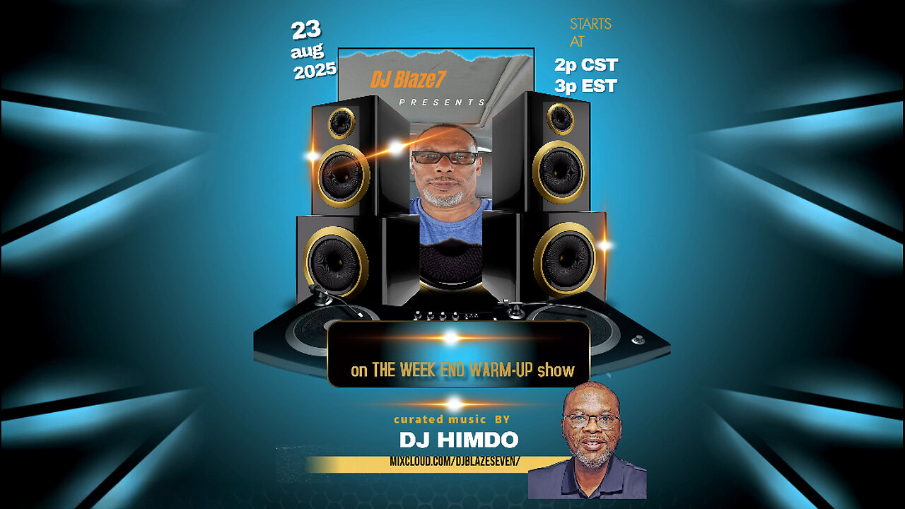 The weekend warm up 8.23.25. LIVE STREAM AFTER PARTY