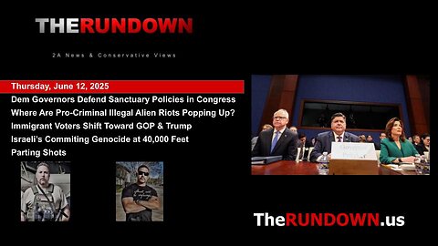 #925 - Blue State Governors Defend Their Sanctuary Policies Before Congress