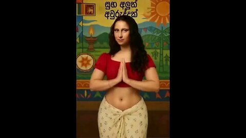 Srilankan Monalisa 🤣
