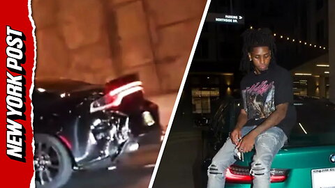 Watch terrifying moment Twitch star nearly crashes during livestream