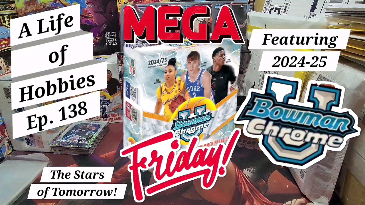 A Mega Box First Look! 2024-25 Bowman Chrome U e138