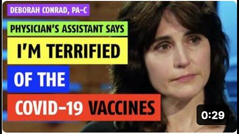 "Physician's Assistant Expresses Terrifying Fear of Vaccine"