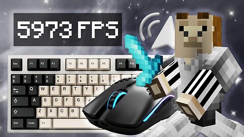 2000fps CHILL Bedwars ASMR Keyboard & Mouse Sounds | Hypixel Bedwars