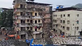 Local media: At least 3 dead, 9 injured after 4-story building collapses in Virar East Mumbai