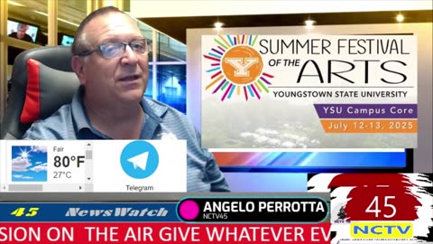 NCTV45 NEWSWATCH MORNING SUN JULY 13 2025 WITH ANGELO PERROTTA