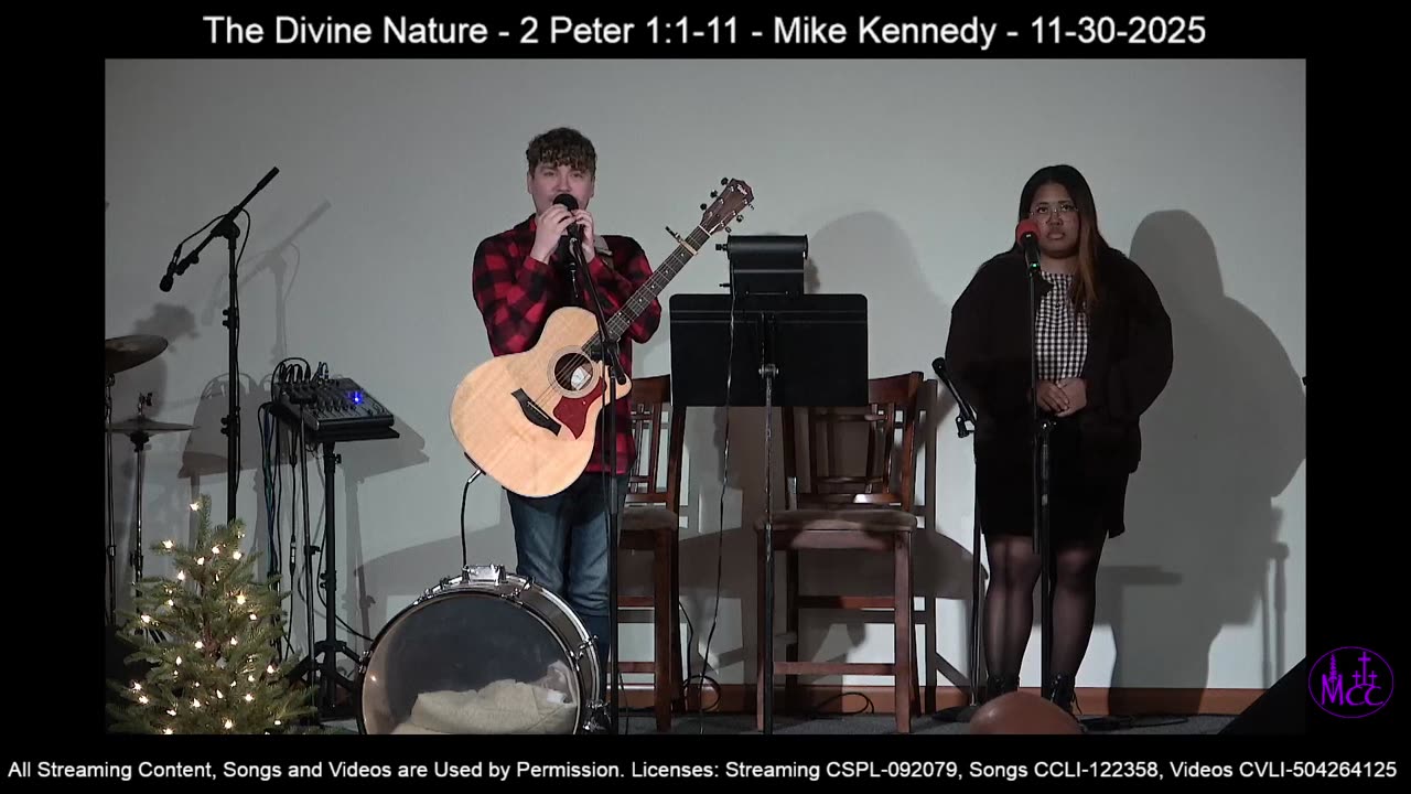 The Divine Nature - 2 Peter 1:1-11 - Mike Kennedy - 11-30-2025