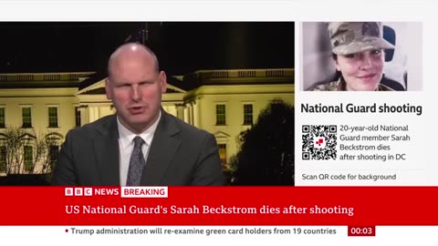 One National Guard member dies after shooting in Washington DC | BBC News