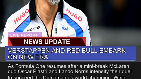Verstappen and Red Bull Embark on New Era