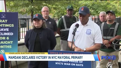Mamdani declares victory in NYC's Democratic mayoral primary as Cuomo concedes