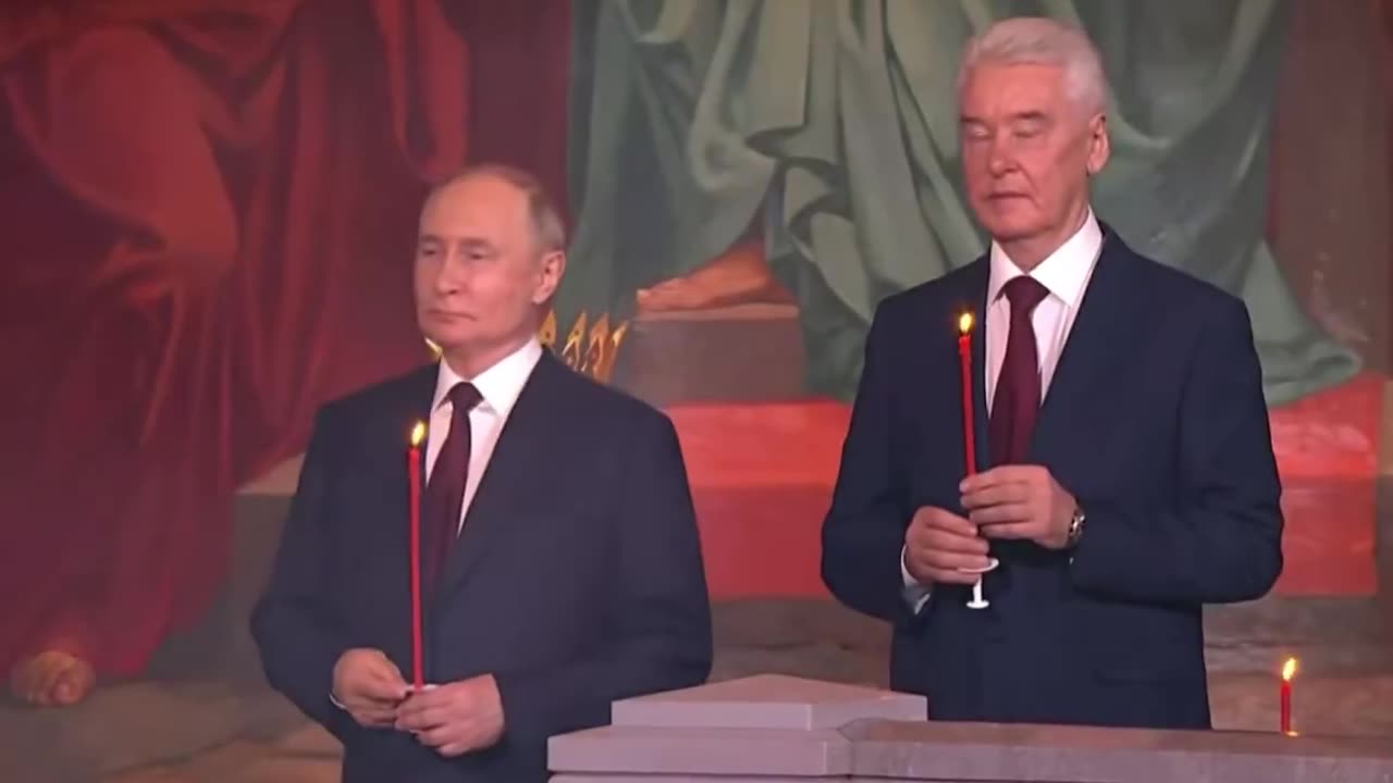 Russia Easter 2025. Putin exclaims "Truly, He has Risen"