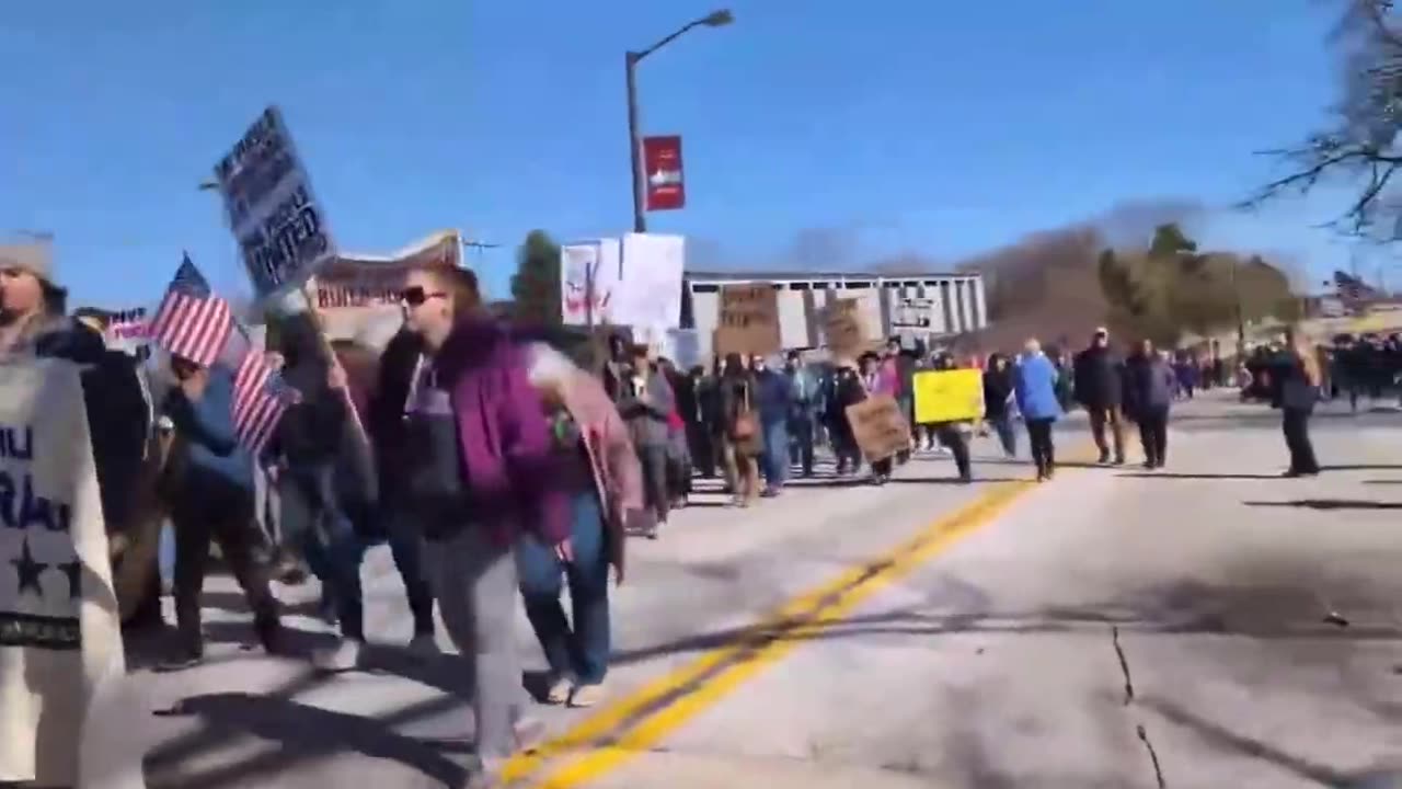 Deluded Democrats Protest at Milwaukee FBI HQ for a Criminal Judge Hannah Dugan