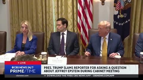 Reporter asks Trump about Jeffrey Epstein, see his response |sunmax966