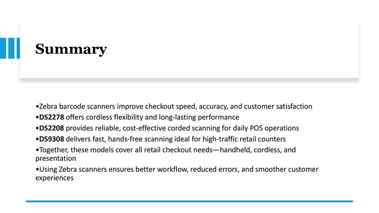 Zebra Barcode Scanners for Retail: Enhancing Checkout Experience