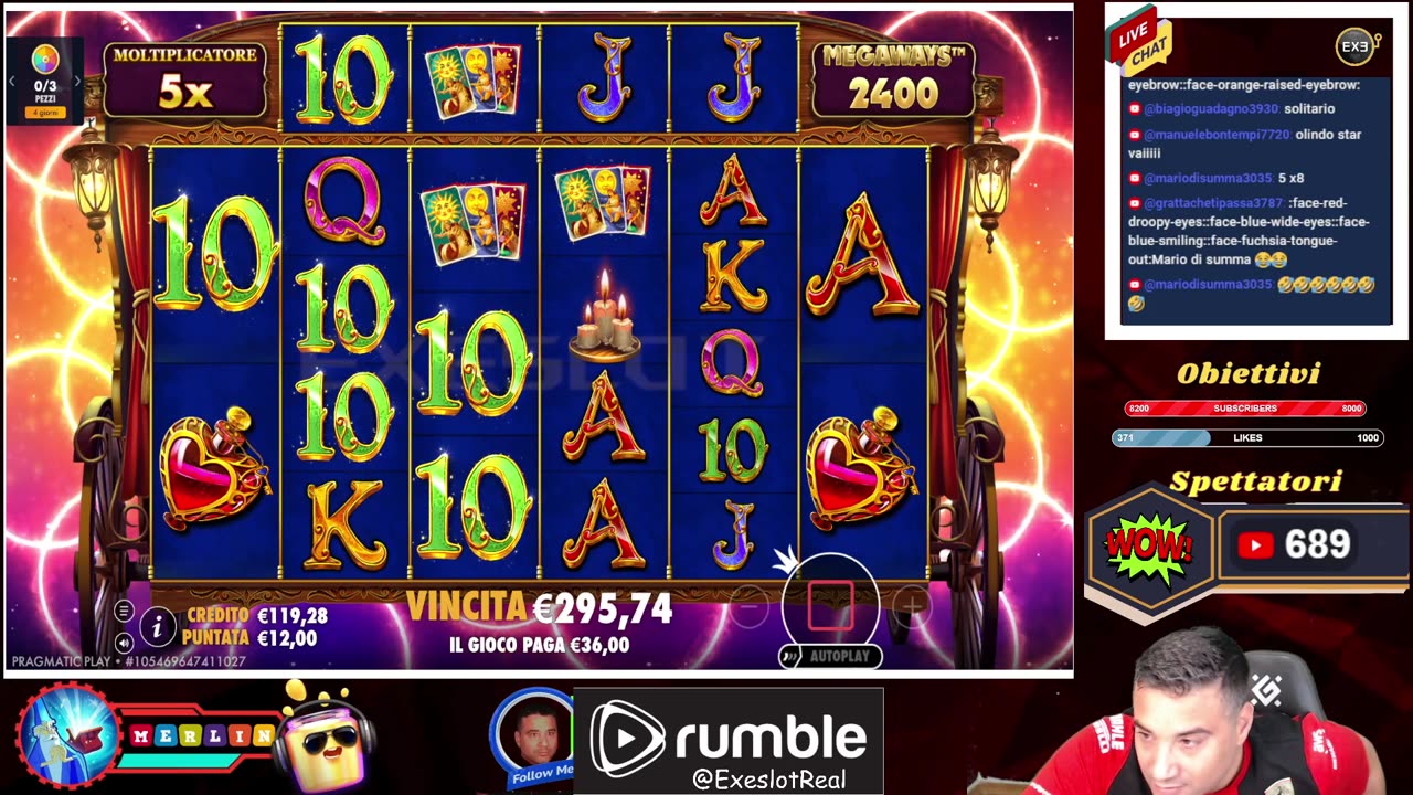 MERLIN in LIVE ore 21:00