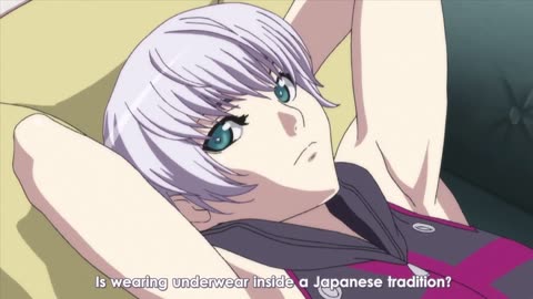 Anime The Qwaser of Stigmata-This is what a girl does when she is embarrass