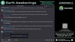 Earth Awakenings - Livestream 1 - #4009