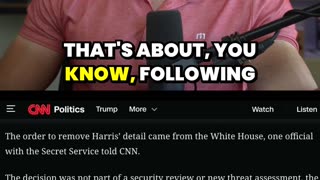 Trump PULLS PLUG on Kamala’s Secret Service After Biden’s Hidden Order