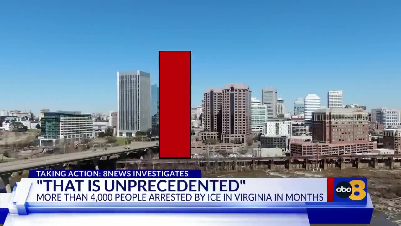 ICE has made over 4,000 arrests in Virginia since President Trump’s inauguration