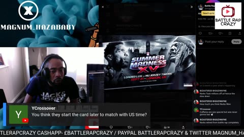 LOADED LUX VS NU JERZEY TWORK ON SUMMER MADDNESS IN THE UK