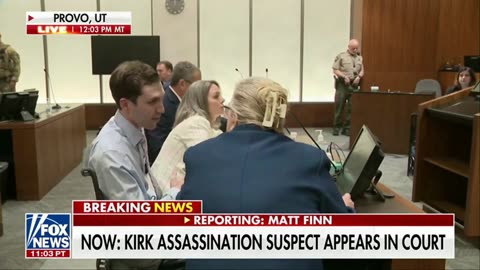 Charlie Kirk's Alleged Assassin Smirks During First In-Person Hearing