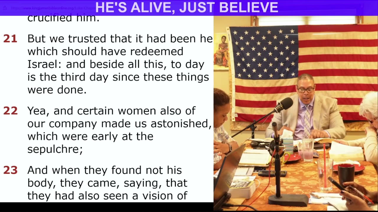 HE'S ALIVE, JUST BELIEVE! 05~04~25