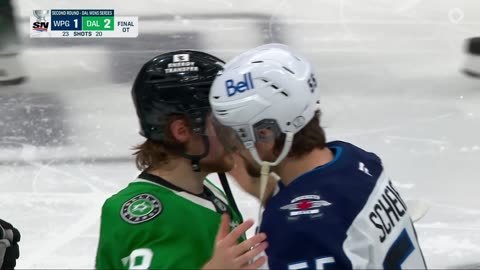 Stars Show Love To Jets' Mark Scheifele As Teams Shake After Six-Game Series