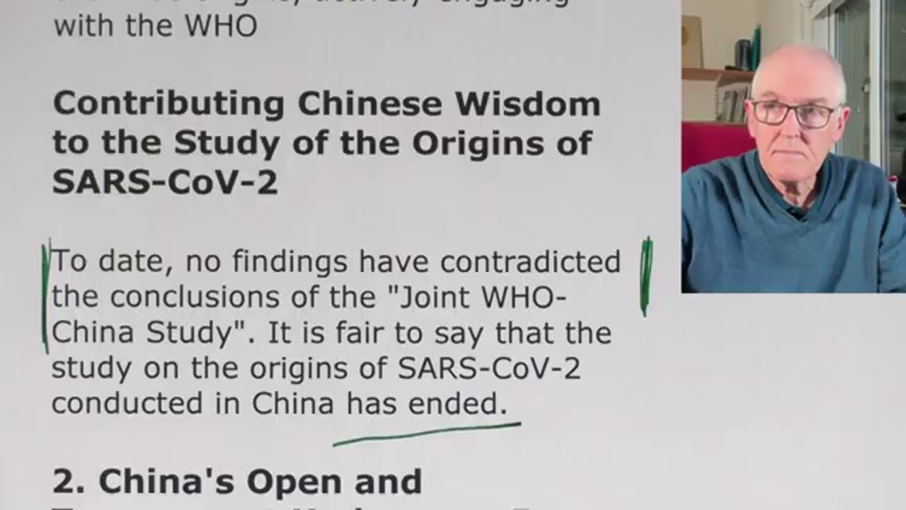 Dr John Campbell on COVID Origins: Fort Detrick & The White House Lab leak publication