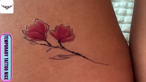 Pink Lotus Tattoo#temporarytattoo #temporarytattoos #temporarytattosticker