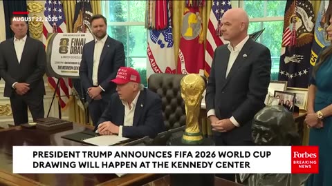 'There's Nothing Like Gold, And There's Nothing Like Solid Gold': Trump Touts Oval Office Changes