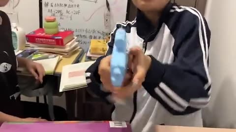 When I bought a quirky water gun hahaha with something very new gun toy time to arrange it