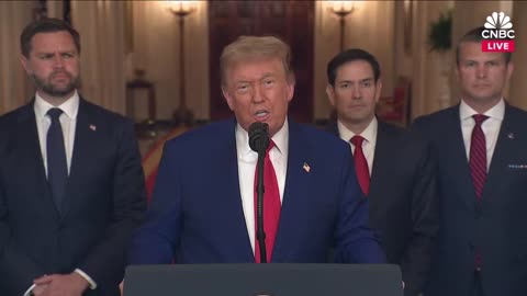 President Trump delivers remark on US strike on Iranian nuclear sites