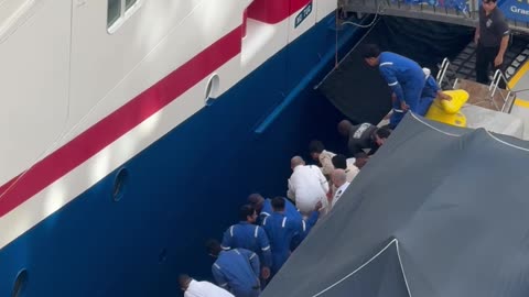 Mother Jumps Overboard Cruise Ship To Save Child