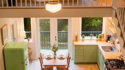 Cozy Small Space Living: Loft Apartment Tour!