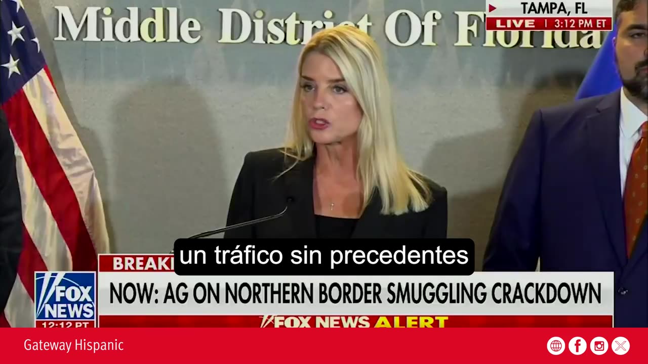Pam Bondi reveals the Biden regime allowed the transfer of over $7 million for child trafficking