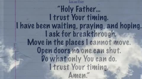 Prayer for Breakthrough & Open Doors | God Make a Way