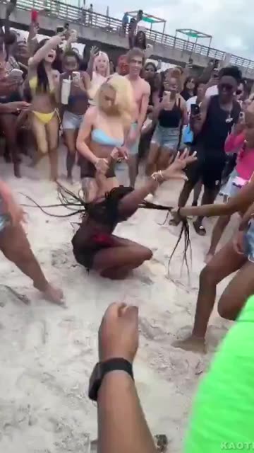 Nigger Beach Brawl