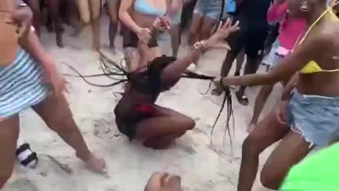 Nigger Beach Brawl