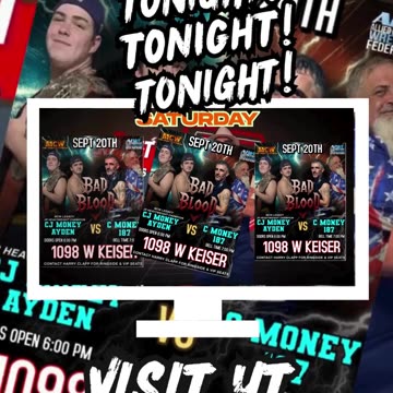 Be thhhhhhheeeeeerrrreeee tonight !! #Wrestlepalooza