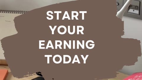 Start your earnings today!
