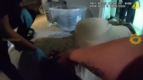 Bodycam shows fatal shootout with armed suspect inside the house after a domestic disturbance call