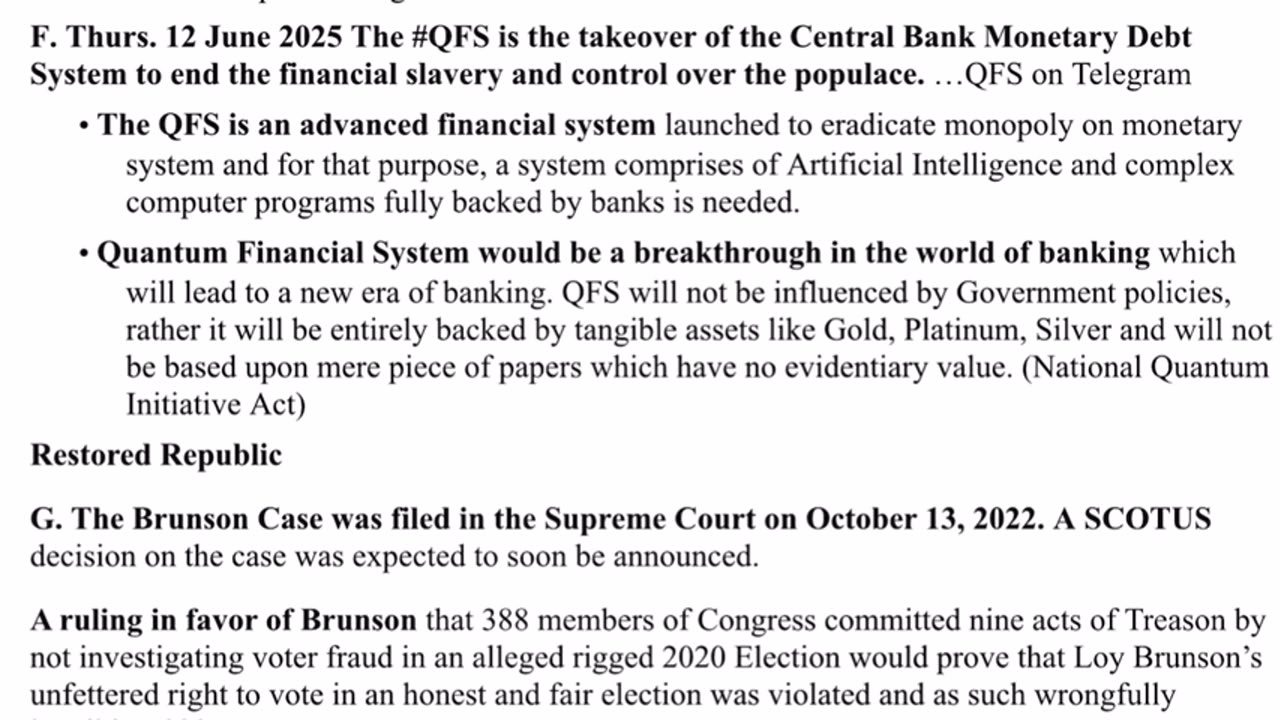 WTPN SITUATION UPDATE FEATURING RESTORED REPUBLIC 6-13-25