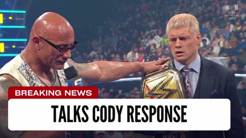 WWE Legend Talks Cody F-Bomb Response