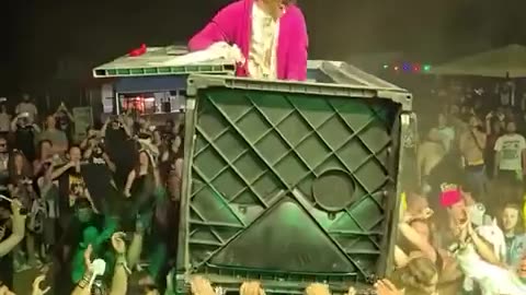 🤯💦 Porta Potty Crowd Surfing is a Real Thing?! Watch the Chaos! | FunFM