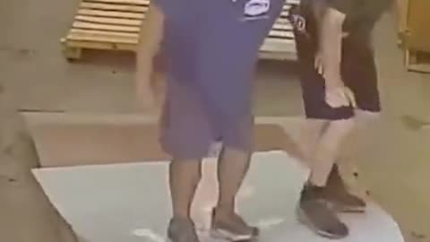 The old guy training the new guy
